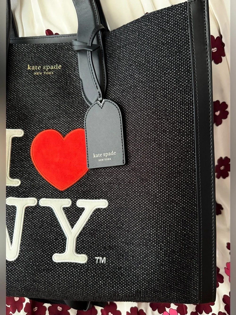 Kate Spade I Love NY Manhattan Large Tote Bag